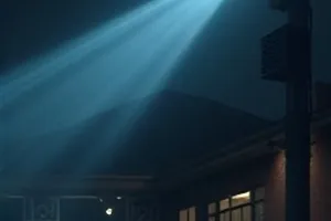 《玻璃温室》封面，黄昏光线穿过温室玻璃顶